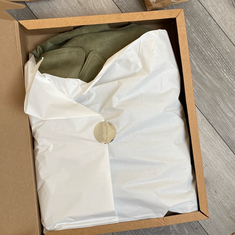 🆕 2024 ZARA FAUX SUEDE TOPCOAT - Picture 9 of 9